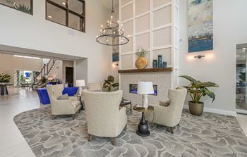 Clubhouse lounge